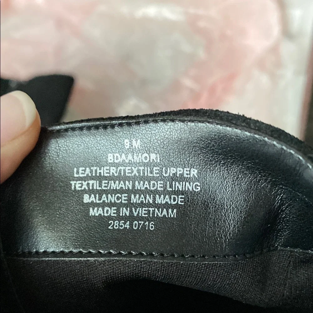 Bandolino - Aamori (Black Suede) Women's knee high boots - Picture 5 of 7